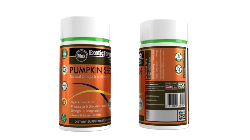 ExoticFormula Pumpkin Seed Capsules